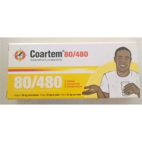 COARTEM 80/480 Tablet - Rx Online Pharmacy