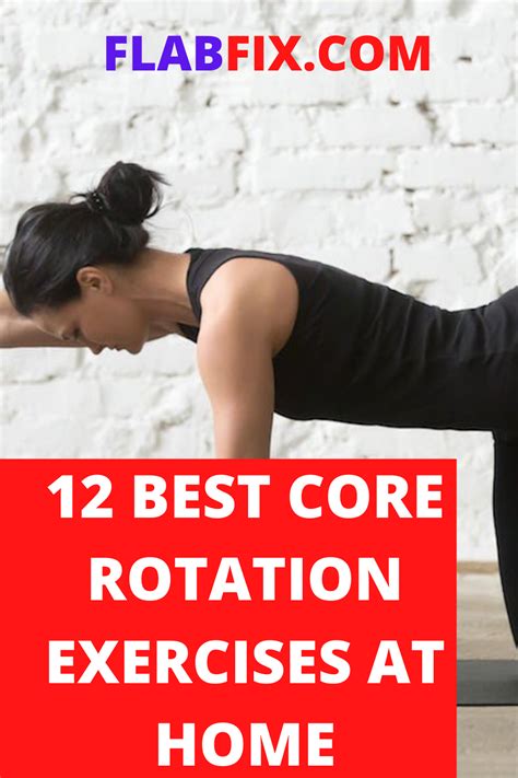 12 Best Core Rotation Exercises at Home - Flab Fix