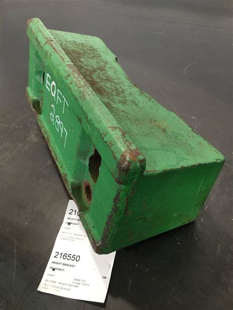 R70417 - John Deere 2755 Weight Bracket | Bootheel Tractor Parts