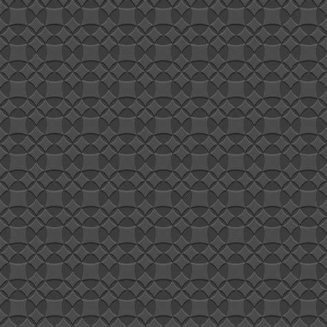 Premium Vector | Black seamless geometric pattern