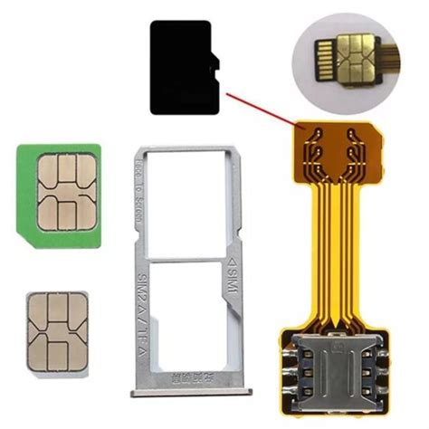 Hybrid SIM Slot Dual SIM Card Adapter Price In Pakistan - DCart.PK