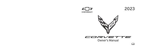 2023 Corvette Stingray Owners Manual