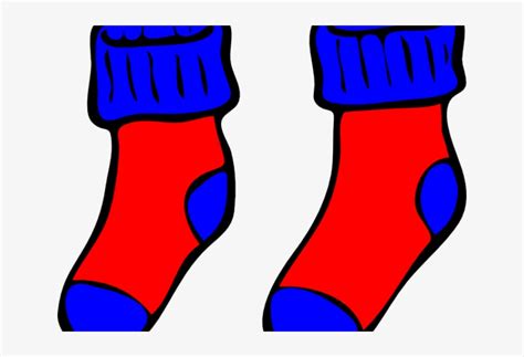 Pair Clipart Blue Socks - Clip Art - 640x480 PNG Download - PNGkit