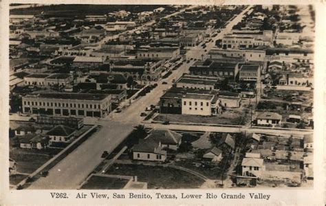 Air View San Benito, TX Postcard