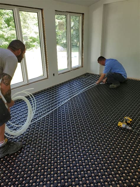 Radiant Floor Installation – Markle Heating & Cooling Inc.