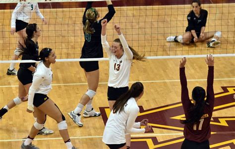 Gopher volleyball, from 2 (NCAA seed) to 111 (weeks since last home loss)