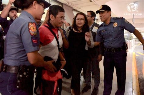 Maria Ressa arrested again, over Anti-Dummy Law - Alliance for Journalists' Freedom