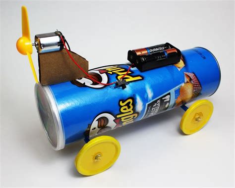 Battery Powered Propeller Car | STEAM / Makerspace Project | Kids science fair projects ...