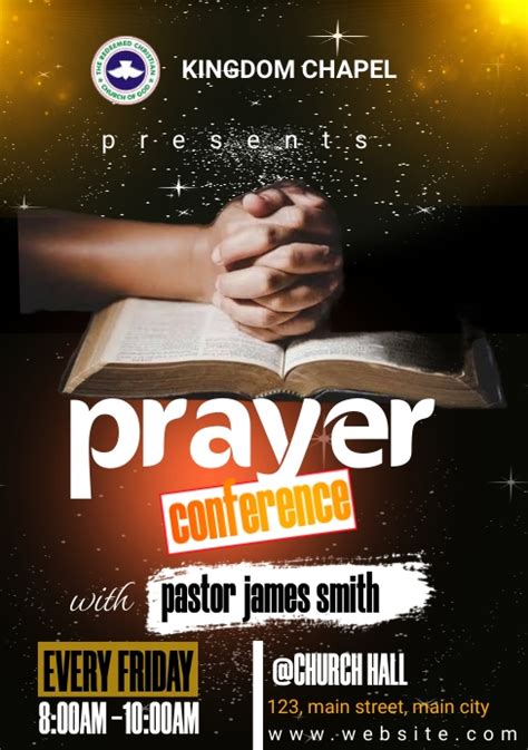 Church conference template | PosterMyWall