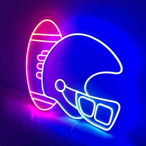 Custom NFL Football Neon Sign | Create a Unique NFL LED Signs