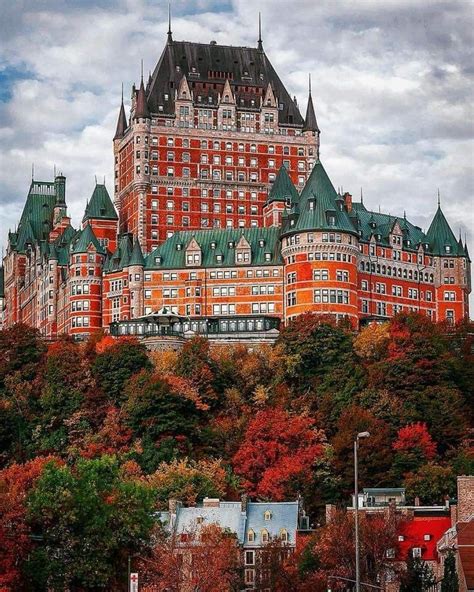 Fairmont Le Chateau Frontenac , Quebec City, Canada Beautiful Castles, Beautiful Buildings ...