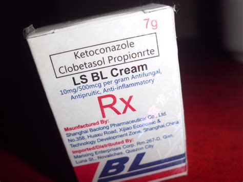 Your Medicine Corner: Chinese BL VS LS BL Cream