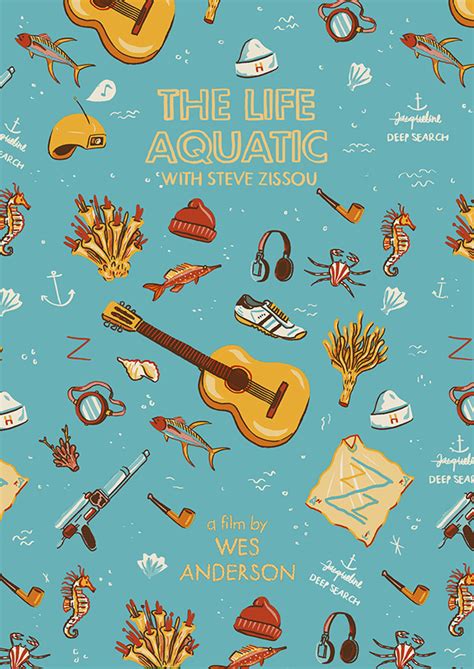 Wes Anderson posters on Behance