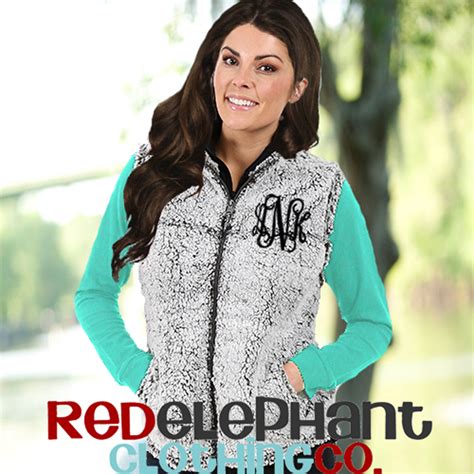 Monogrammed Sherpa Vest