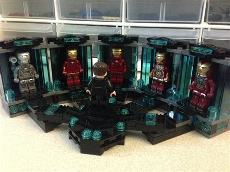 LEGO Iron Man Hall of Armor MOC