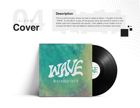 04 Album Cover - Washed Out on Behance