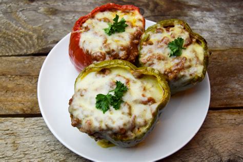 Chili Stuffed Peppers