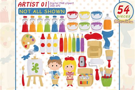 Artist clipart cute, Picture #2271615 artist clipart cute