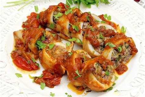 Stuffed Calamari