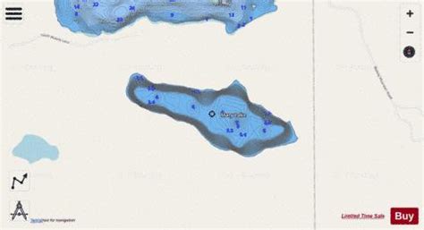 Mary Lake Fishing Map | Nautical Charts App