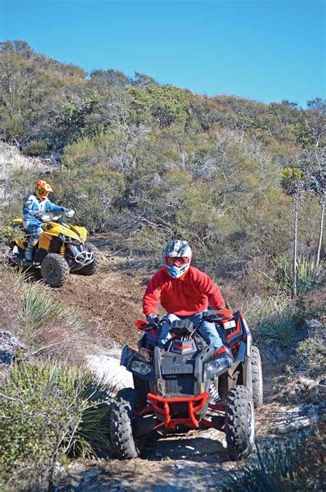 CAN-AM RENEGADE 800 VS. POLARIS SCRAMBLER 850 - Dirt Wheels Magazine