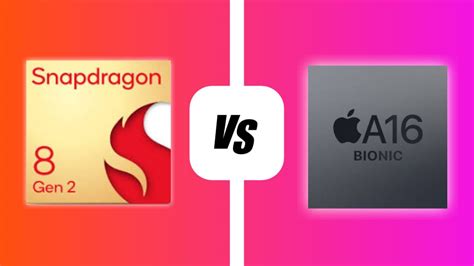 Qualcomm Snapdragon 8 Gen 2 vs Apple A16 Bionic - Detailed comparison - Naxon Tech