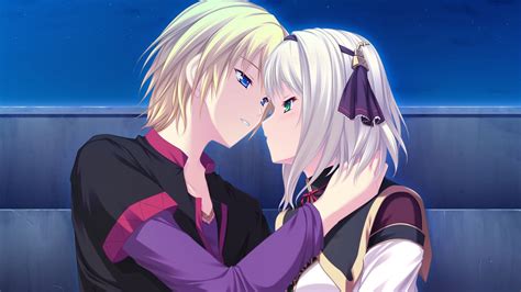 Cute Anime Couple Desktop Wallpapers | PixelsTalk.Net