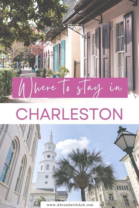 Where to Stay in Charleston SC | Best Areas + Hotels | Charleston hotels, Charleston travel ...