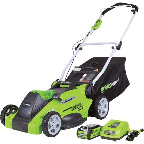 GreenWorks G-MAX 40V Cordless Lawn Mower — 16in. Deck, Model# 25322 | Northern Tool + Equipment