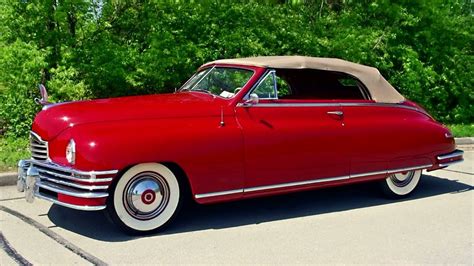 1948 Packard Super Eight Victoria Convertible - YouTube