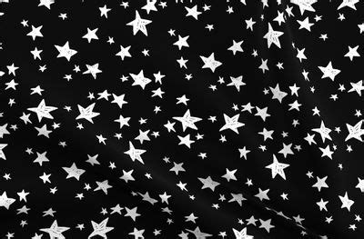 stars // black and white star fabric nur - Spoonflower