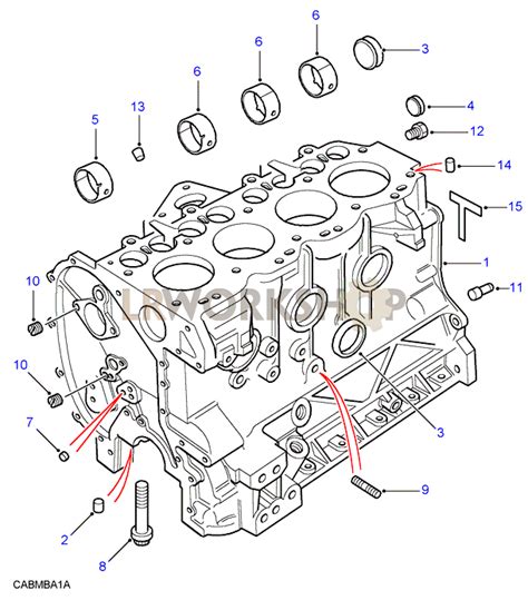 Cylinder Block - 200Tdi - Find Land Rover parts at LR Workshop