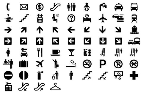 Icons, Pictograms And Symbols - The Velvet Principle