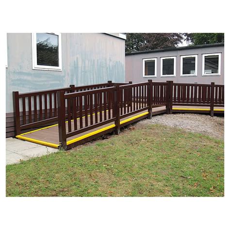 Decking Terrace Railing Designs Balcony WPC Guard Railing - China WPC ...