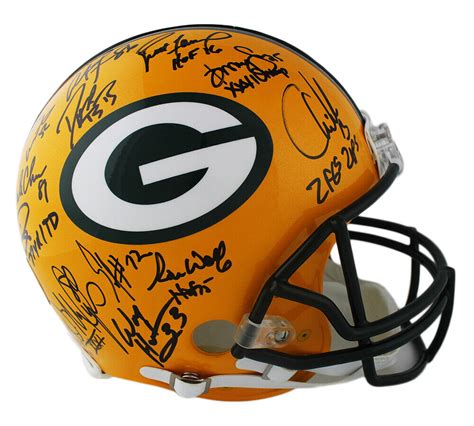 Multi-Player Signed Green Bay Packers Current Authentic NFL Helmet | eBay