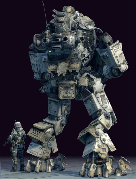 Mechs illustrated: the killer suits of 'Titanfall' | The Verge