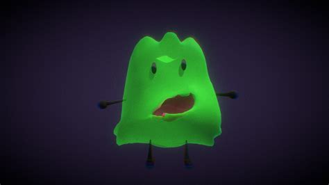 BFDI Gelatin 3d model - 3D model by MrScottyPieey [aba0cae] - Sketchfab