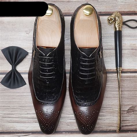 Formal Men's Oxford Shoes - shopvanityglam – Vanity Glam