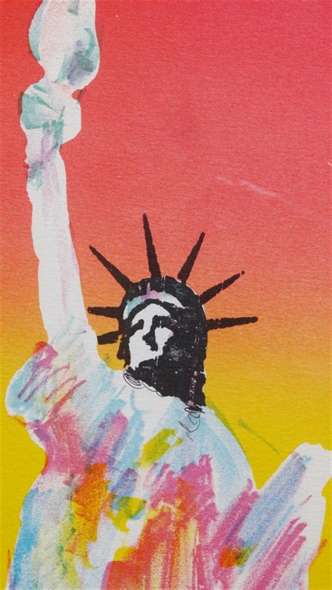 Statue of Liberty (4 works) by Peter Max on artnet Auctions