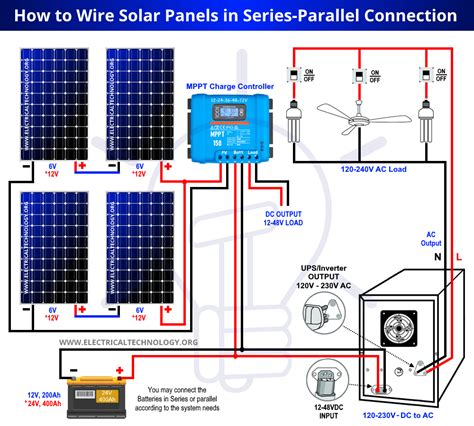 How to connect 24v solar panel to 12v battery?