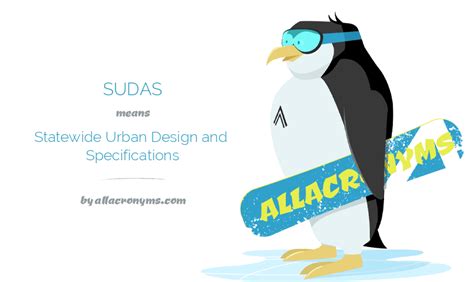 SUDAS - Statewide Urban Design and Specifications