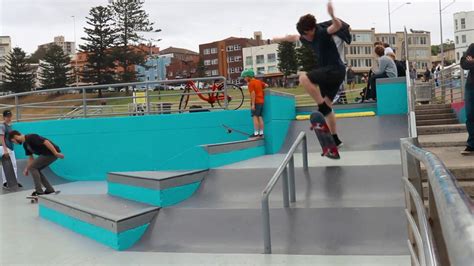 BONDI BEACH SKATEPARK - NEW + IMPROVED - YouTube