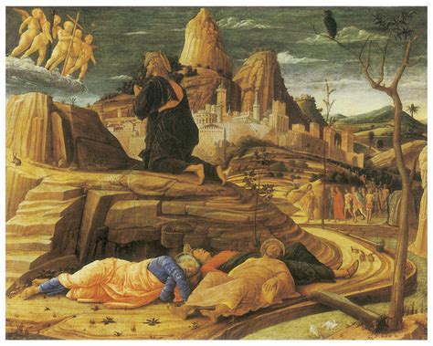 The Agony in the Garden Painting by Andrea Mantegna - Fine Art America