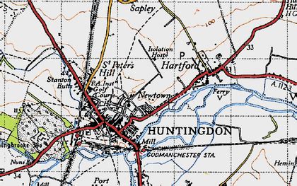 Huntingdon photos, maps, books, memories - Francis Frith