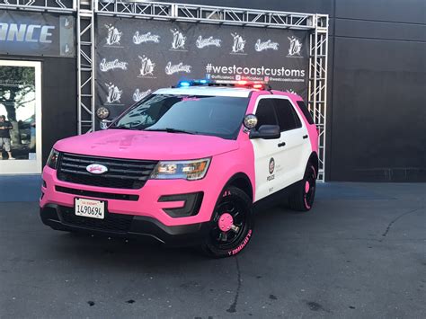 The William H. Parker Los Angeles Police Foundation: Unveiling of New LAPD Pink Police Car