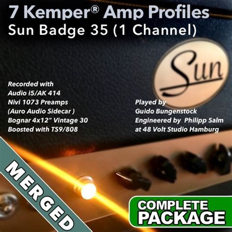 Stream Kemper Amp Profiles of the Sun Badge 35 by Guido Bungenstock ...