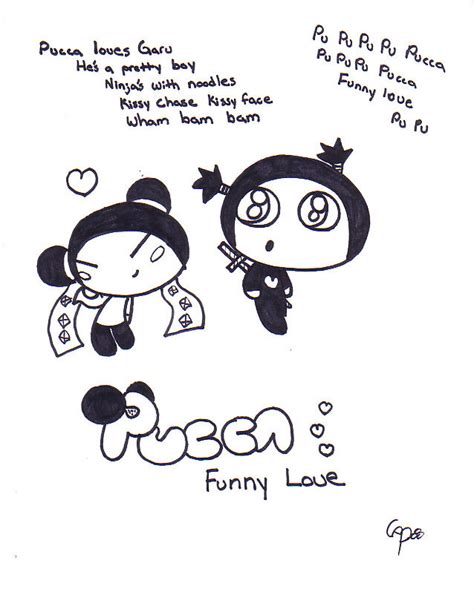 Pucca and Garu Funny Love by cappy-code on DeviantArt