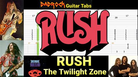 The Twilight Zone - RUSH - Guitar + Bass TABS Lesson - YouTube