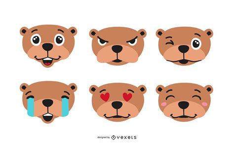 Groundhog Emoji Set #AD , #sponsored, #Ad, #Set, #Emoji, #Groundhog | Emoji set, Character ...