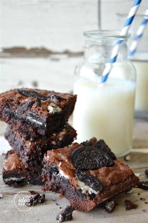 Oreo Brownies Recipe - The Idea Room